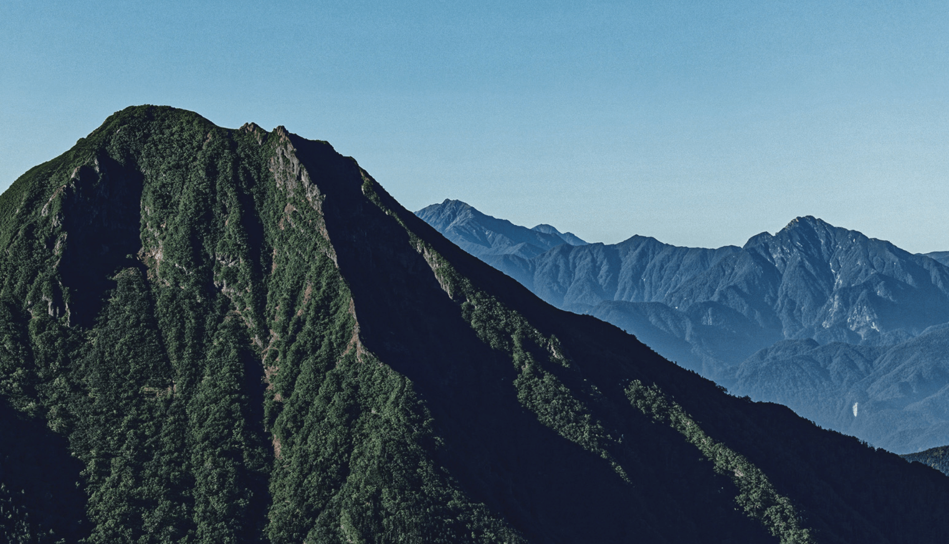 山並み　風景　写真