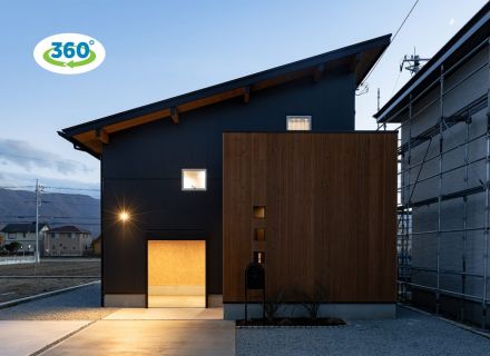 コンパクトプランでも収納たっぷりな家　WAVE（360°viewer） 写真